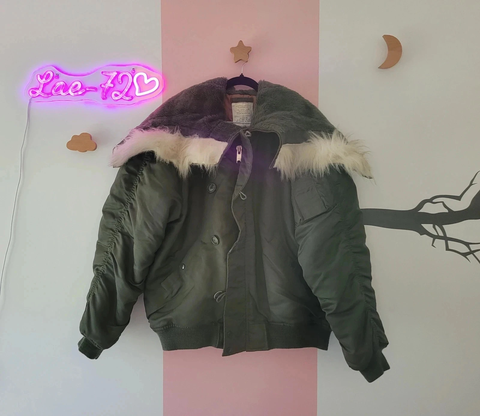 Parka XL Vintage n-2B usaf MIL-J-6278F